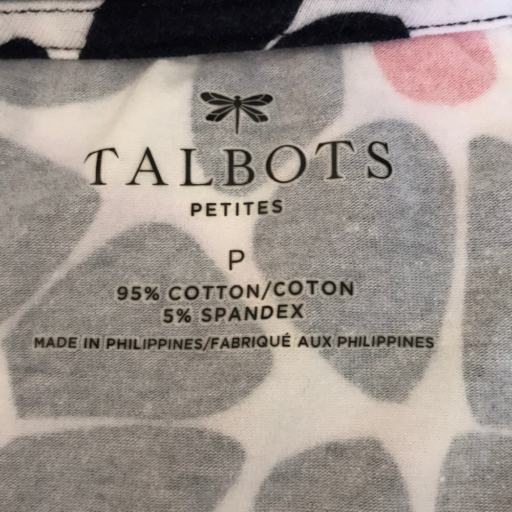 Talbots floral top - Picture 2 of 4